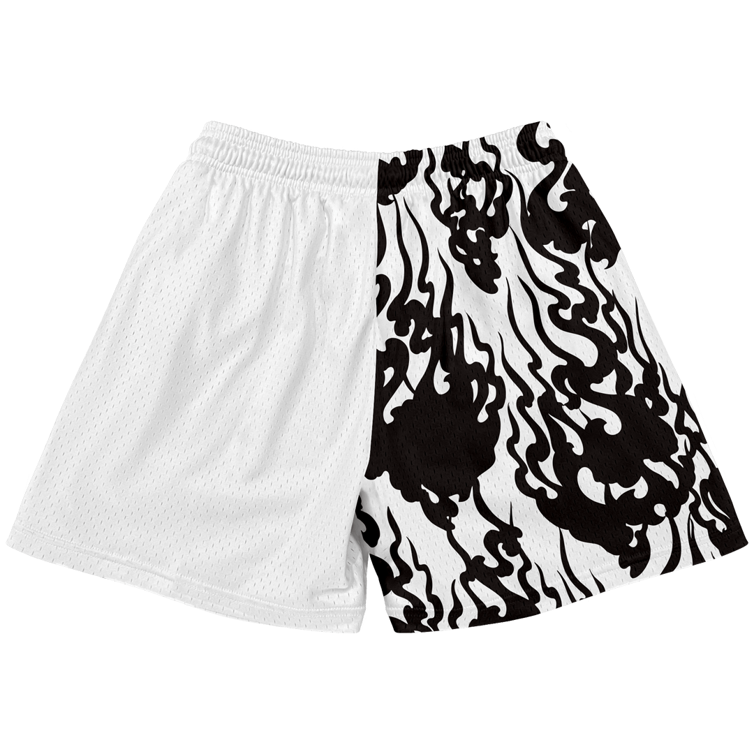 Strength Kanji Shorts - White